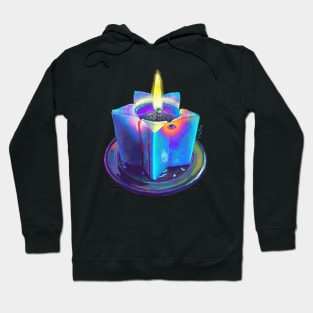 Handmade Starshaped Glowing Candle Hoodie